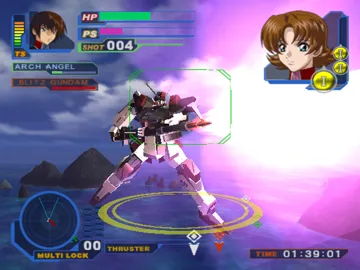 Mobile Suit Gundam Seed - Never Ending Tomorrow screen shot game playing